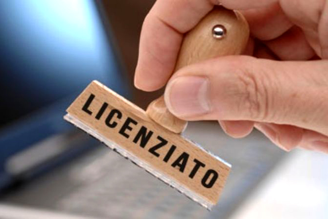 Lettera di licenziamento